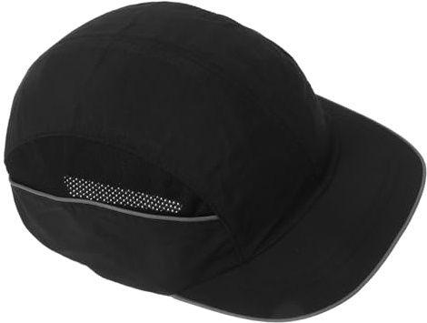 DEARMAMY Gorra de Seguridad para Hombre con Visera Larga Resistente y Antiestática Protección Transpirable para Construcción Industria