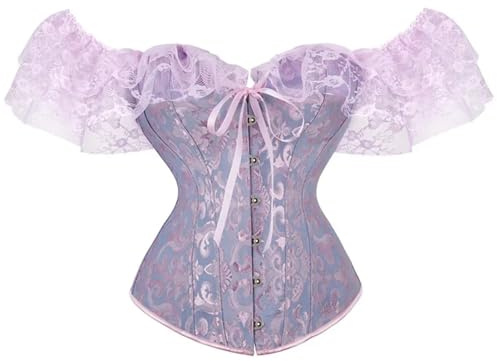 USOHJZ Body Shapers Damunderkläder Korsett Toppar Fajas Shapewear Slimming Bustiers Underbröstkorsett Kvinnliga Kläder (Färg: 10,XL)