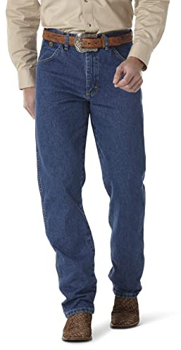 Wrangler George Strait Cowboy Cut Relaxed Fit Jean, Stonewashed, 36 x 38