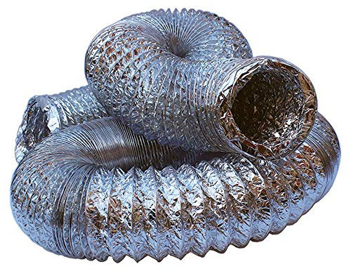 Kair Aluminium Flexible Hose 100mm - 4 inch - 10 Metre Length Ducting Ventilation