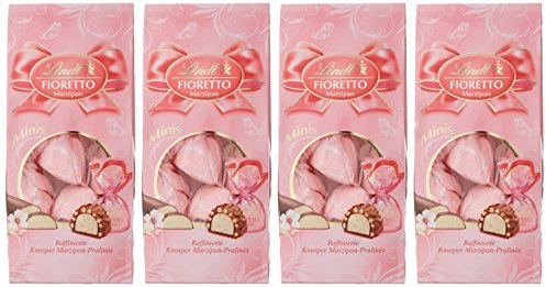 Lindt & Sprüngli Fioretto Mini Marzipan, 4er Pack (4 x 115 g)