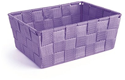 Excelsa Cross Korb 21x16x8,5cm in lila, Polypropylen, 21 x 16 x 8.5 cm