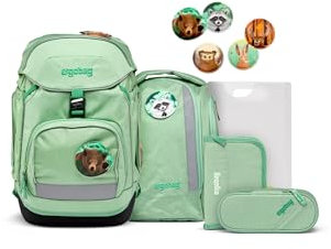 ergobag Eco Hero-Edition Pack-Set 6-teilig WaldBärwohner