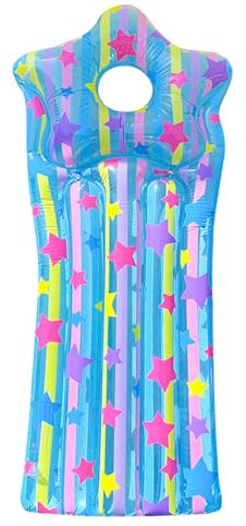 Hamac Flottant Gonflable Enfant Bouées Et Matelas Gonflables Bouee Piscine Enfant Bouée Matelas Piscine Hamac De Piscine Gonflable Accessoires De Piscine pour Plage Partie Vacances (Bleu)