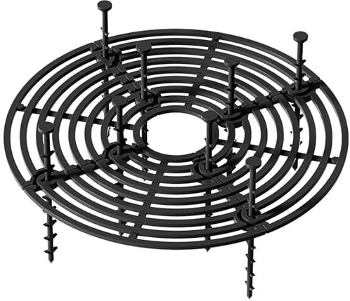 LANAFAY Grilles de Protection de Pots de Plantes, 30 cm Couvercle pour Pot de Fleurs, Cache de Protection Plante Découpable, Contre Animaux de Compagnie, Chat, Enfants