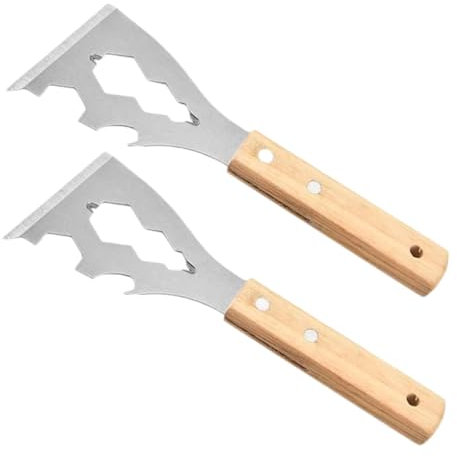 FewNvWa Herramienta manual de metal para la eliminación de yeso y papel tapiz, 2pcss