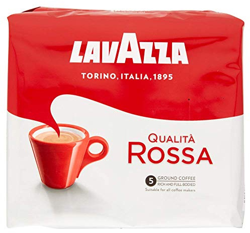 Lavazza Qualità Rossa Caffè Macinato 500g (2x250g)