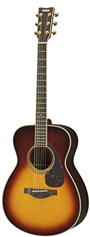 Yamaha L-Series LS6 Concert Size Acoustic-Electric Guitar - Rosewood, Brown Sunburst