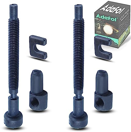 Adefol Ajusteur de chaîne Vis de tendeur pour Husqvarna 61 66 181 266 268 272 281 & 288 Tronçonneuse Pièces de Rechange pour 501537101