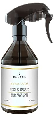 El Nabil ROYAL GOLD - ROOM FRESHENER Raumspray Raumduft Deo Lufterfrischer Home Perfume 350ml