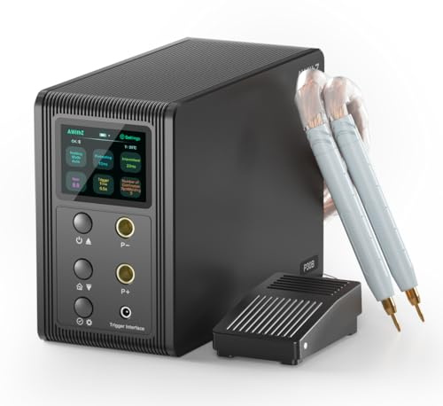 AWithZ 21.8KW Saldatrice a Punti con Condensatore Farad, supporta saldatura rame/nichel puro/nichel/nichel placcato. Per 18650, LiFePO4 batteria al litio