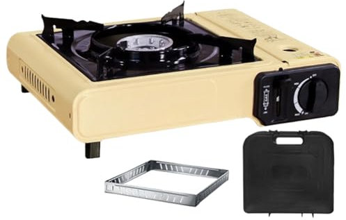 Camping Cooker Propangas - Camping Kocher Camping Kitchen | Propangascocher Para Camping | Pabellón De Gas Portátil Para Exterior | Accesorios De Cocina Al Aire Libre Para Senderismo