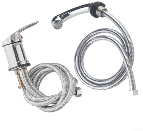 Rubinetto miscelatore per doccia a mano per barbiere Vanity efficiente ad alta pressione