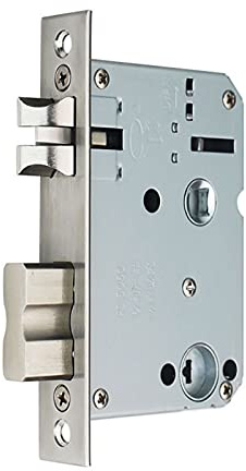 Mortice Sash Locks,Mortice Lock, 50x50 Mortise Lock Body,Suitable For Fingerprint,Stainless Steel Panel, Anti-theft Bolt, Mute,lift Handle To(22x200)