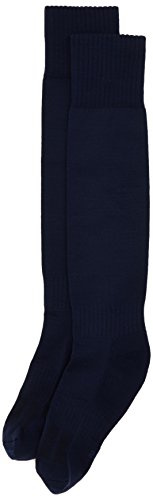 Mitre Adult Mercury Plain Football Sports Socks | Football Team Kit | Lightweight Long Sock | Breathable Sports Sock, Navy, Senior (7 UK - 12 UK)