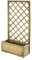 VERDELOOK | Garden, Fioriera con Griglia Autoclavata 75x30x140 cm, per Arredo Giardino, Porta Vasi