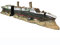SLOCME Titanic Schiffswrack Aquarium Dekoration - Versunkenes Schiff Ornament aus Harzmaterial, Umweltfreundlich
