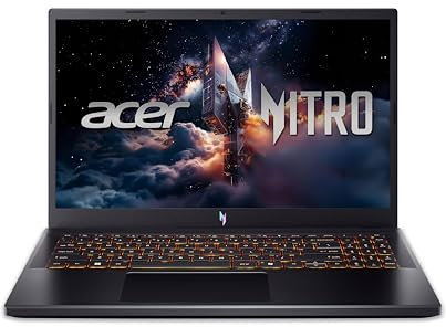 Acer Nitro V15 (ANV15-52-714T) Gaming Laptop, FHD IPS 165Hz Display, Intel Core i7-13620H, 16GB RAM, 512GB SSD, NVIDIA GeForce RTX 5050, Windows 11, QWERTZ Tastatur