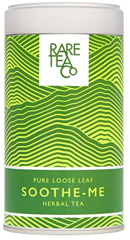 Rare Tea Company Soothe-me Blend Loose Leaf Herbal Tea, 20g Tin