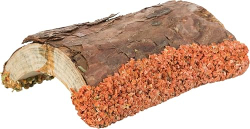 Natural Snack Bridge with Vegetables & Nuts, for Small Rodents & Rabbits, 16 × 8 × 20 cm, 135 g