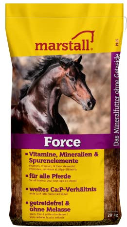 marstall Premium-Pferdefutter Force, 1er Pack (1 x 20 kilograms)