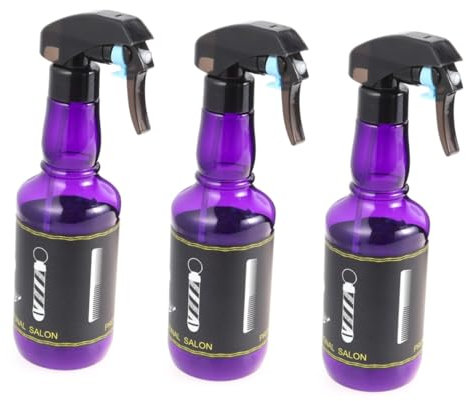 Housoutil 3stücke Retro Pneumatic Spray Pot Wasserzerstäuber Für Friseursalons Gartenpflege Und Make-up Wiederverwendbare Sprühflasche Für Pflanzen Und Haarstyling