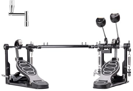 Doppel-Bassdrum-Pedal, Doppelketten-Fußmaschine für Bassdrum, V-SC-YQ09