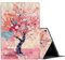 FUYOCWE for Amazon Fire HD 8 Tablet Case (12th/10th Generation,2022/2020 Model,8)/Kindle Fire HD 8 Plus Tablet Case,PU Leather Adjustable Stand Smart Flip Cover-Pink Cherry Tree