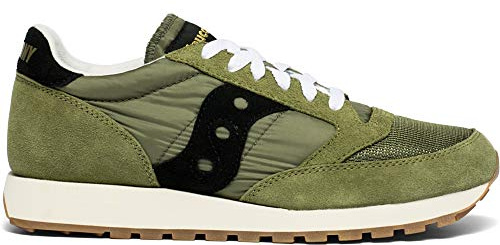 Saucony Jazz Original Vintage, Sneaker Uomo, Verde Nero, 42 EU