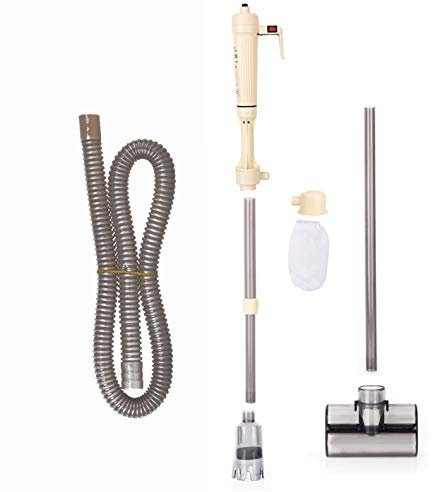 SOULONG 2in1 Elektrisch Aquarium Sauger Wasserwechsel Mulmsauger Kiesreiniger Gravel Cleaner Fisch Tank