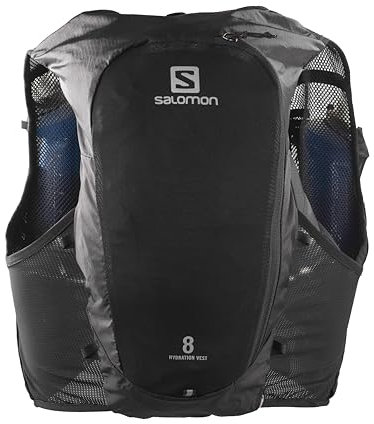Salomon Adv Hydra Vest 8 Unisex Hydration Vest Trail running Hiking, Comfort and Stability, Quick Access to Hydration, and Simplicity