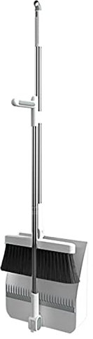 Balayette Pelle Ensemble, Pelle et Balayette Long Manche, Balai Pelle sans se baisser Rotatif 180° Pelle balayette intérieur