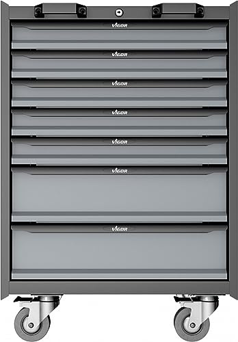 Vigor V6000-019 Workshop Trolley for Cabinet Wall System, 676 mm