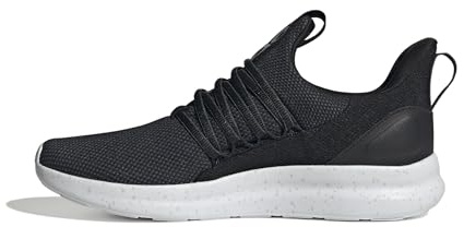 adidas Men's Lite Racer Adapt 7.0 Running Sneakers, Black/Grey/Grey, 9 UK