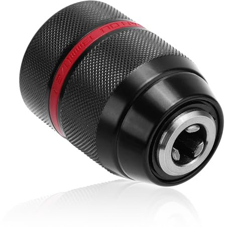 Milwaukee M18 Multi-Purpose Drill Chuck Adapter - High Carbon Steel 1/2 Drill Chuck, Clamping Capacity 1.5-13mm