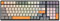 Teclado mecánico K3 Teclado mecánico Ruso de 100 Teclas Teclado de computadora para Juegos de Oficina Teclas Completas Sin perforación Múltiples Efectos de luz Teclas Personalizadas Teclado con Cable