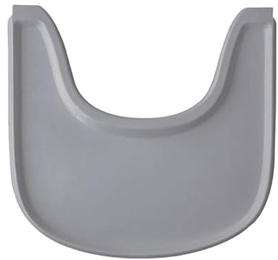 Bandeja para trona Stokke Tripp Trapp, bandeja en trona, mesa individual de polipropileno para trona, accesorios para trona, 42 x 42 cm (blanco)