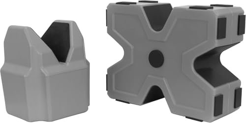 Boosteady Schießauflage rutschfeste Blockbankauflage für Gewehr und Pistole, Oberflächenwasserbeständigkeit Schießbankauflage zur Schussstabilisierung und Sichtung in Gewehren