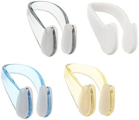 ZOKJSW 4pcs Nasenklammer Schwimmen nasenklammer Schwimmen Kinder,Nose Clips wasserdichte Nasenklammer für Schwimmen Anfänger Profischwimme