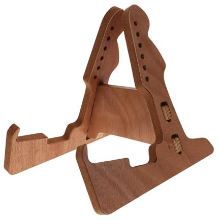 LALADEFIEE Gitarrenständer Aus Holz Für Gitarren Gitarren-bodenständer Mit Verstärktem Boden Geeignet Für Akustikgitarren Und Banjos Einfache Montage Langlebiges Design