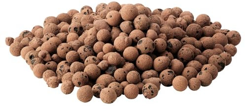 Ciottoli Di Argilla, Ciottoli Di Argilla Per Piante, Clay Pebbles, Pezzatura 5-8mm, 1L, Per Drenaggio, Decorazione, Acquaponica, Coltura Idroponica E Pittura Da Giardinaggio