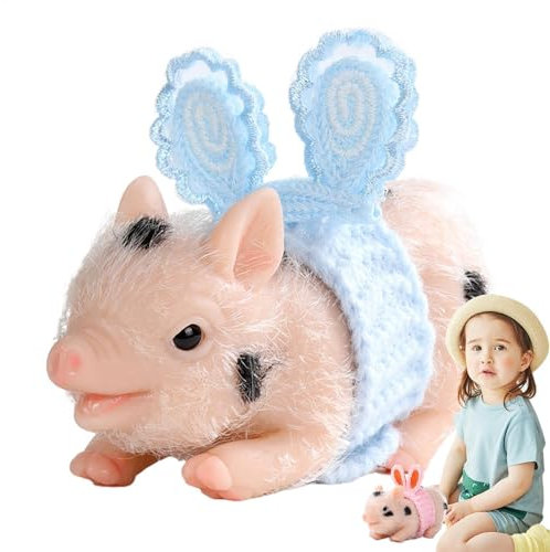 ycezw Spielzeugtiere Für Kinder, Kindertierspielzeug | Nettes Realistisches Porzeletspielzeug, Pflegezubehör Für Kinder, Lustige Weihnachtsbecken, Unterhaltsame Dekoration Für