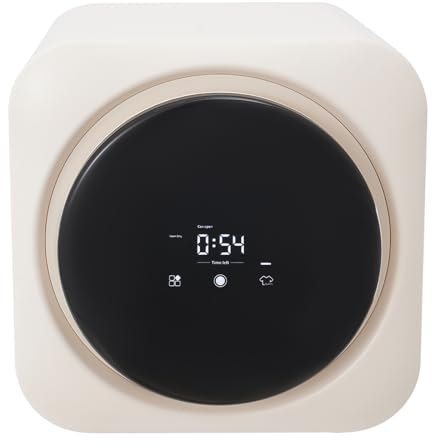 DHQCQL Mini Waschmaschine, 3.5L IPX4 Kleine Waschmaschine mit Schleuder, 80 RPM 2 in 1 Tragbare Mobile Reisewaschmaschine mit Abflussrohr und Ansaugrohr für Wohnung, Wohnheim, Wohnmobil