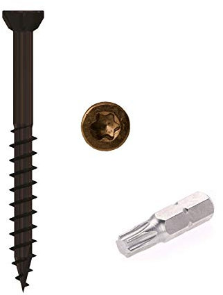 REISSER Edelstahl A2 Terrassenschrauben ATM Torx 5x 60 Holzschrauben (200)