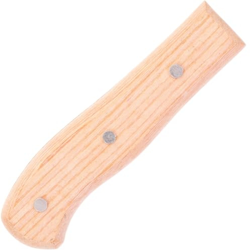 Operitacx Manico per Coltello da Cucina in Legno Beige Resistenza Agli Urti e Superficie Liscia, Impugnatura Sostitutiva per Taglierini da Verdura