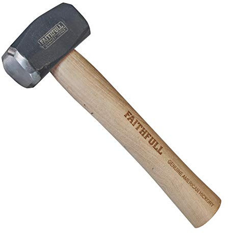 Faithfull 2.5lb Club Hammer with Hickory Handle 1.14kg (2.5lb)