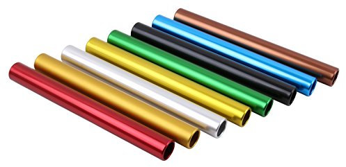 Set - 8 Stück Staffelstäbe für Kinder - JUNIOR-Variante für Wettkämpfe