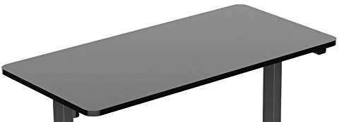 Jet-Line | Bordsskiva | svart | för höjdjusterbart skrivbord | kontorsmöbler | hemmakontor | bordsskiva | 140 x 70 cm | ergonomiskt arbete | kontor | skrivbord