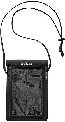 Tatonka Brustbeutel WP Neck Pouch - wasserdichte Handyhülle mit Umhängeband und transparentem, Touchdisplay-freundlichem Fenster - IPX7 - Maße: 21 x 14 cm