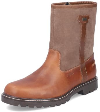 Rieker Herren Winterstiefel 39872, Männer Stiefel, wasserabweisend, riekerTEX,halbschaftstiefel,Boots,Winterschuhe,braun (24),43 EU / 9 UK